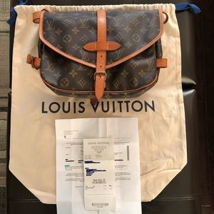 ❤️ Auth. Louis Vuitton Drawstring Dust Bag ❤️ NEW!